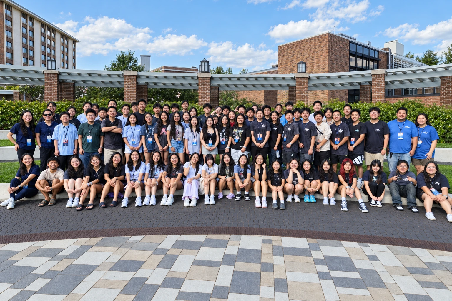 GHAC youth gathered together in community