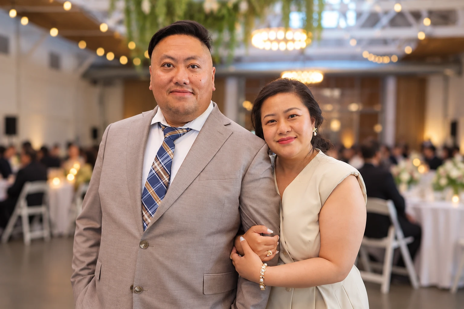 Kx. Ntxoov Fwj Vaj and his wife